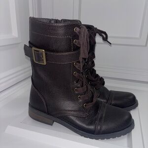 Seychelles Brown Boots. Size 7W. Like new. Worn once